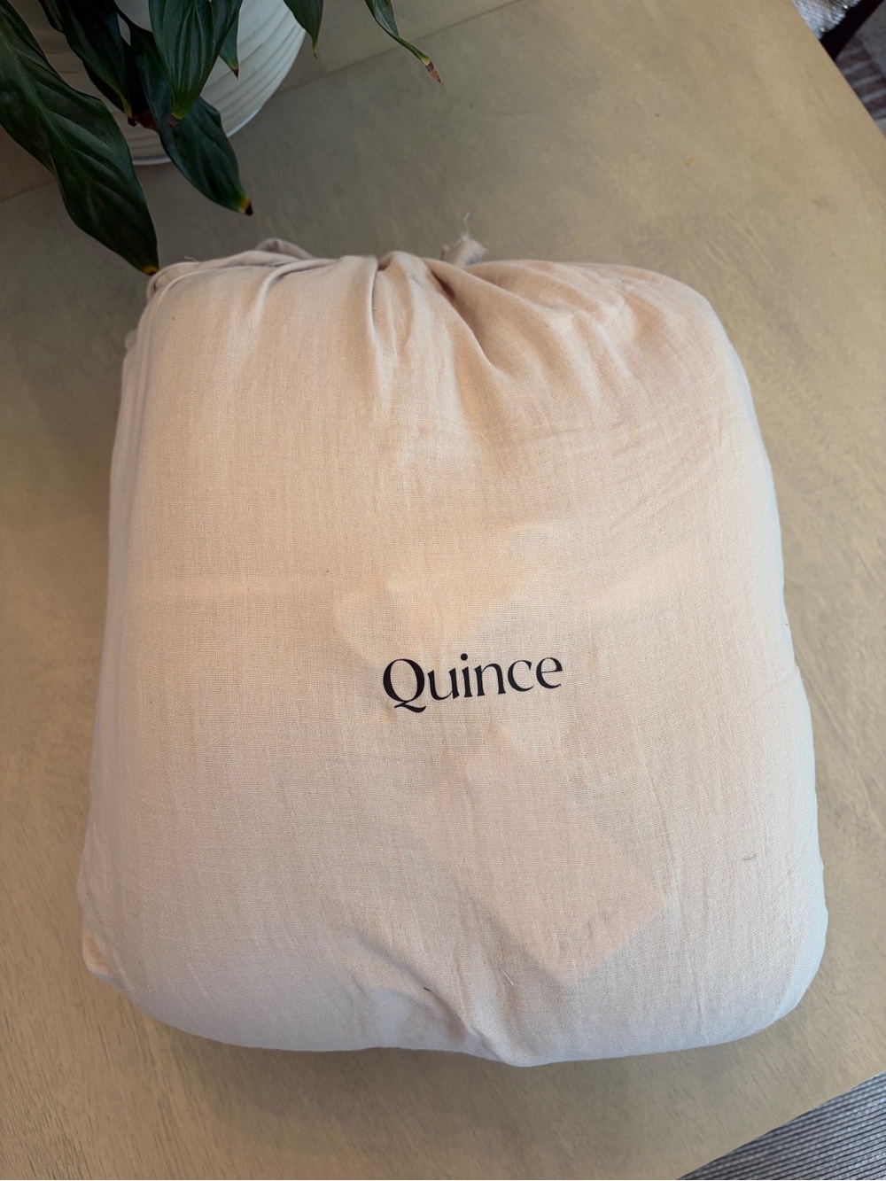 Quince Cotton Gauze Duvet Cover Set - Dune - Picture 3 of 7